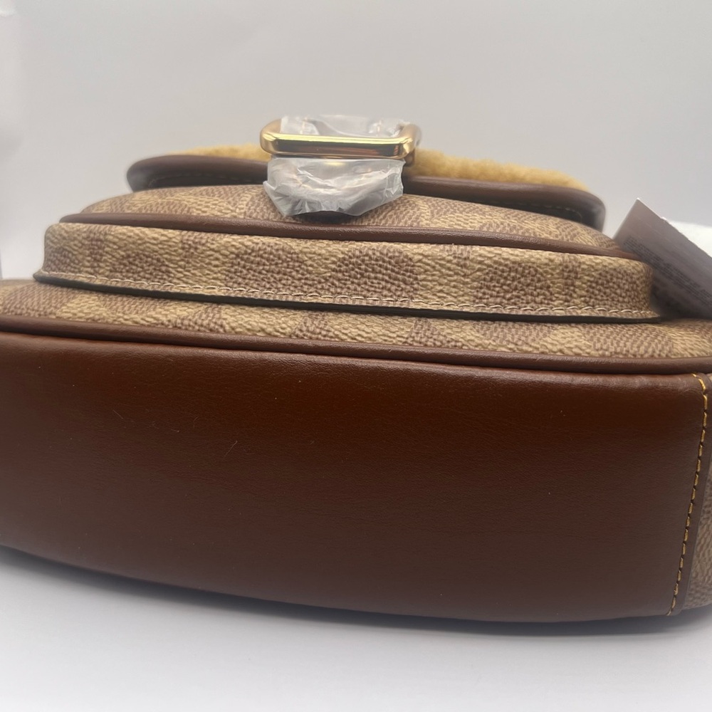 NWT Coach Ashton Mini Shoulder Bag in Signature Canvas - Picture 12 of 16